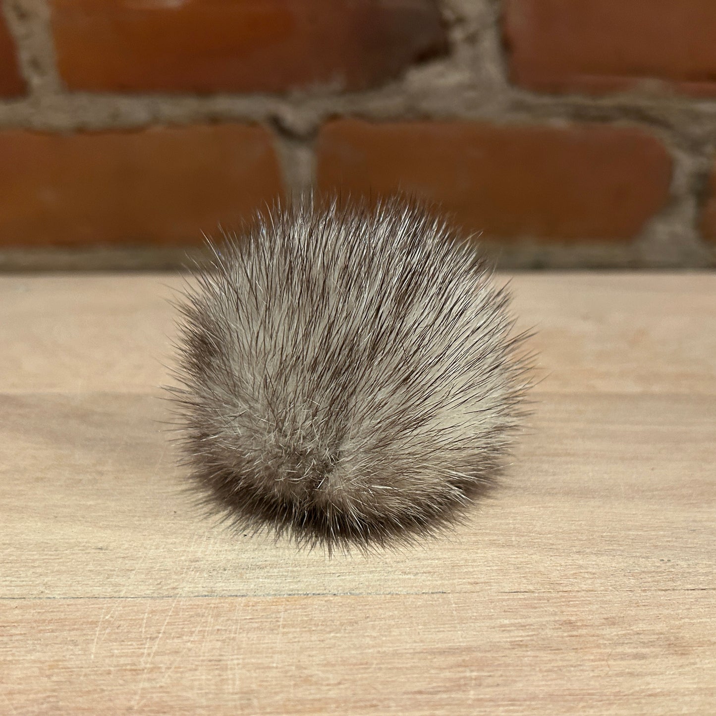 Grey Mink Pom, 2 Inch