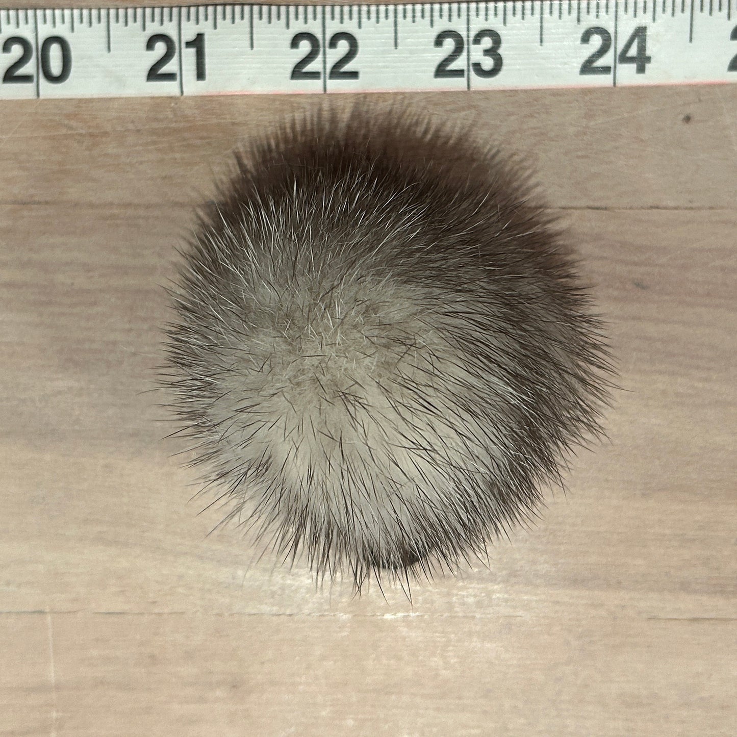 Grey Mink Pom, 2 Inch