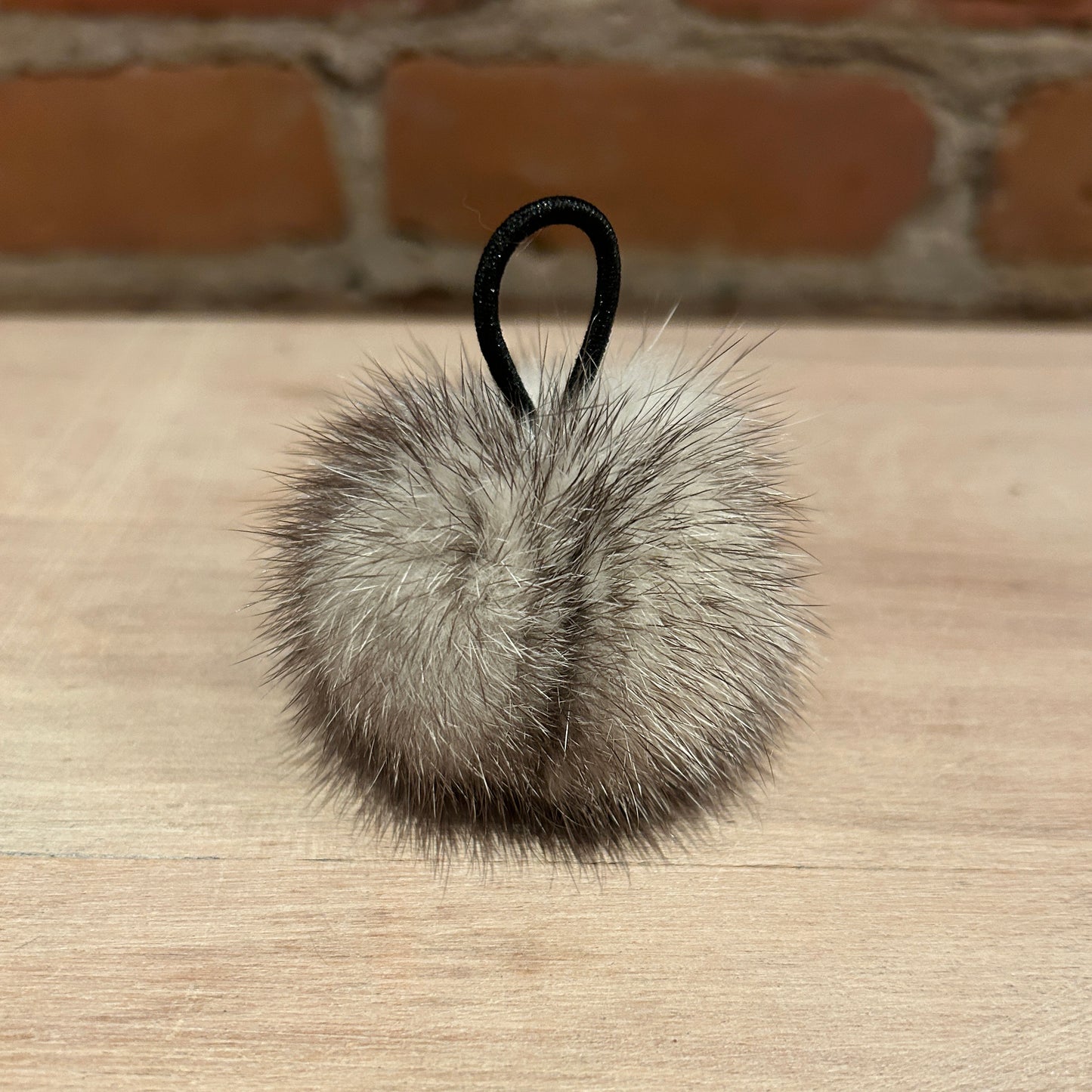 Grey Mink Pom, 2 Inch