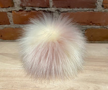 Load image into Gallery viewer, Ivory Cream Yellow Lavender Pink Pom, 6-Inch
