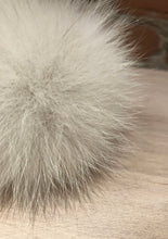 Load image into Gallery viewer, Ultra Light Beige Fox Fur Pom, 3.5-Inch
