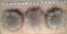 Load image into Gallery viewer, Large Pearl Taupe Faux Fox Fur Pom Pom, 6-Inch
